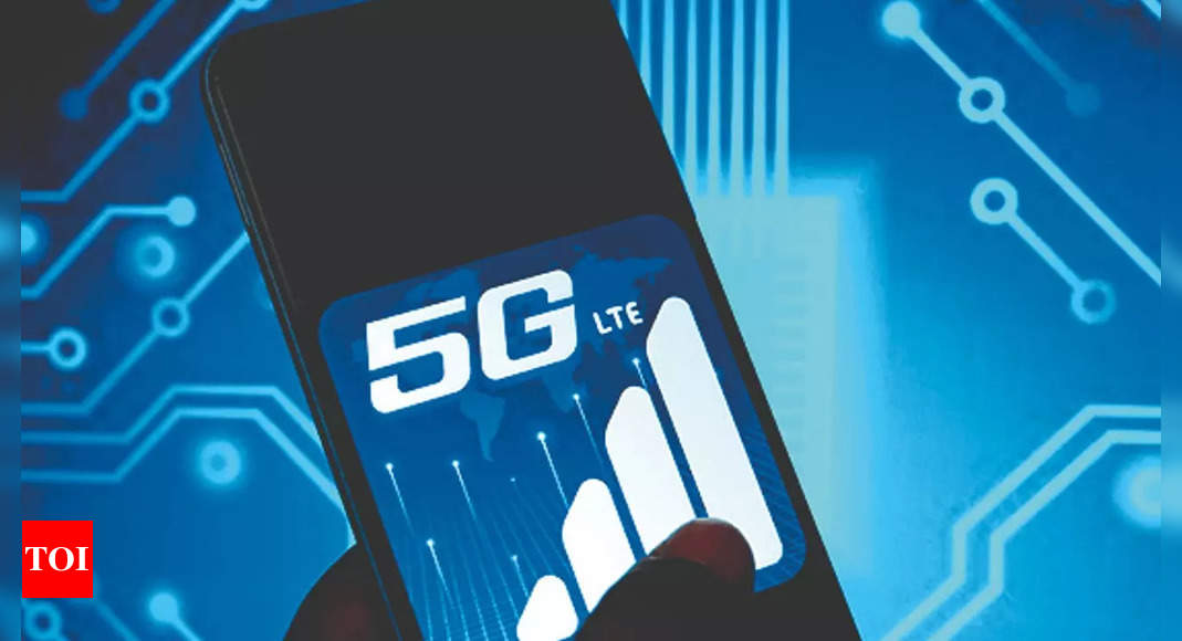 5G to overtake 4G in net traffic in 5 years: Report – Times of India