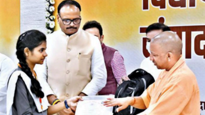 Add newspapers to daily routine: Uttar Pradesh CM Yogi Adityanath to toppers