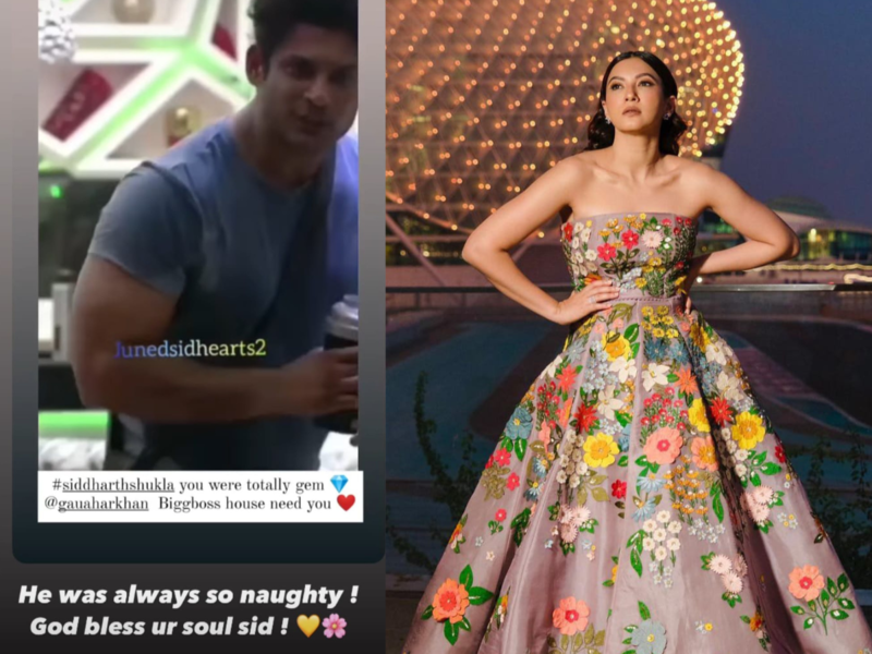 Gauahar Khan misses Siddharth Shukla as she shares a clip from Bigg Boss 14, says “he was always so naughty”