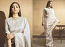 Guess the price of Keerthy Suresh's metallic linen sari