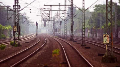 West Bengal: Alert pointsman saves man lying on railway tracks | Kolkata News – Times of India