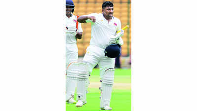 Sarfaraz props up Mumbai