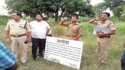 Varanasi: Cops attach ₹3.76crore plot of Mukhtar’s wife in Ghazipur
