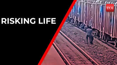 West Bengal: Alert pointsman risks life, saves man lying on railway tracks