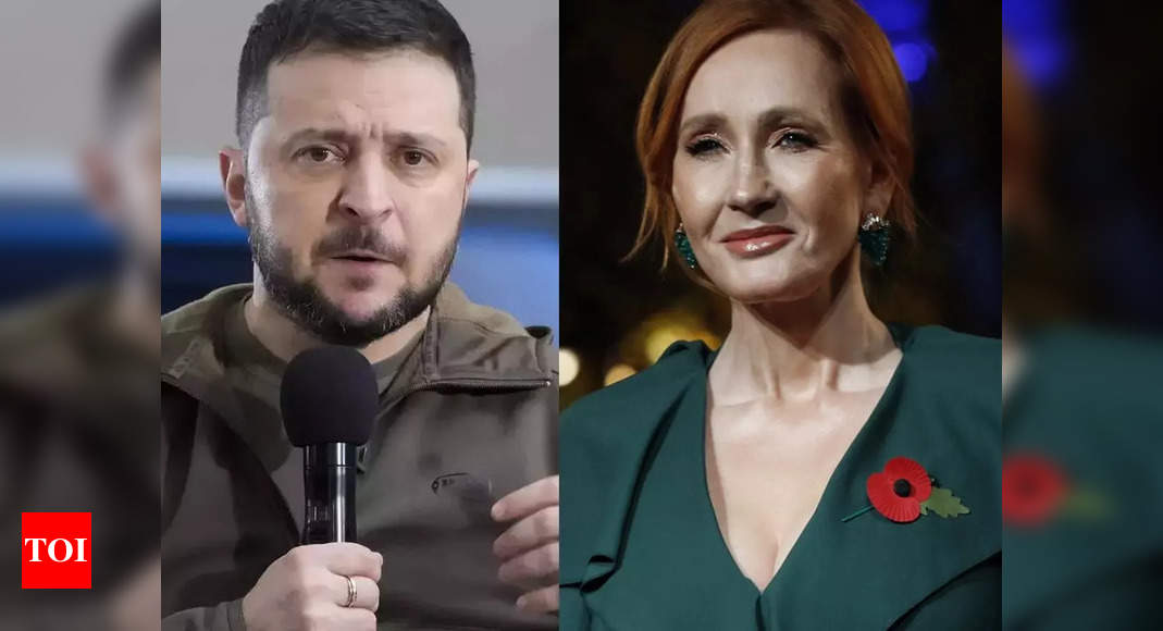 JK Rowling pranked by Russian comedians impersonating Ukraine President Zelenskyy – Times of India