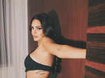 Fans go gaga over Esha Gupta’s new bewitching pictures in a black cutout dress