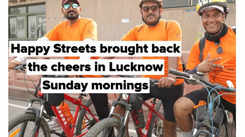 Happy Streets brought back the cheers in Lucknow Sunday mornings