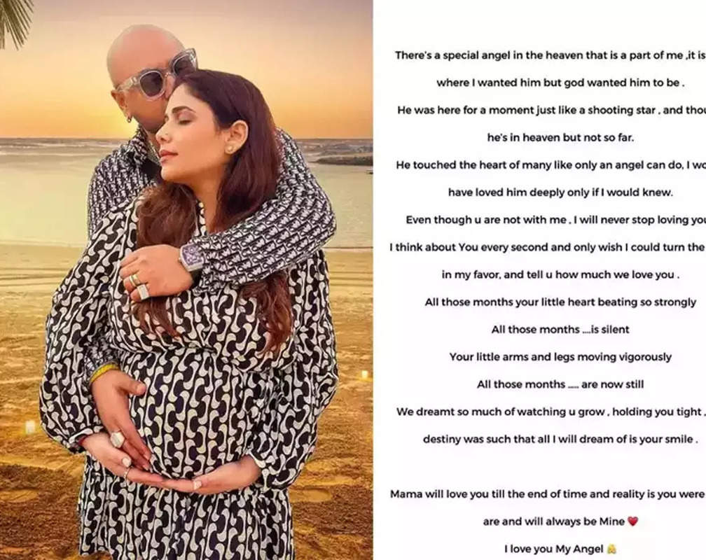 
B-Praak’s wife Meera pens a heart-wrenching note for their deceased newborn child: ‘He was here for a moment just like a shooting star’
