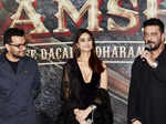 Ranbir Kapoor, Sanjay Dutt & Vaani Kapoor launch the trailer of Shamshera in style