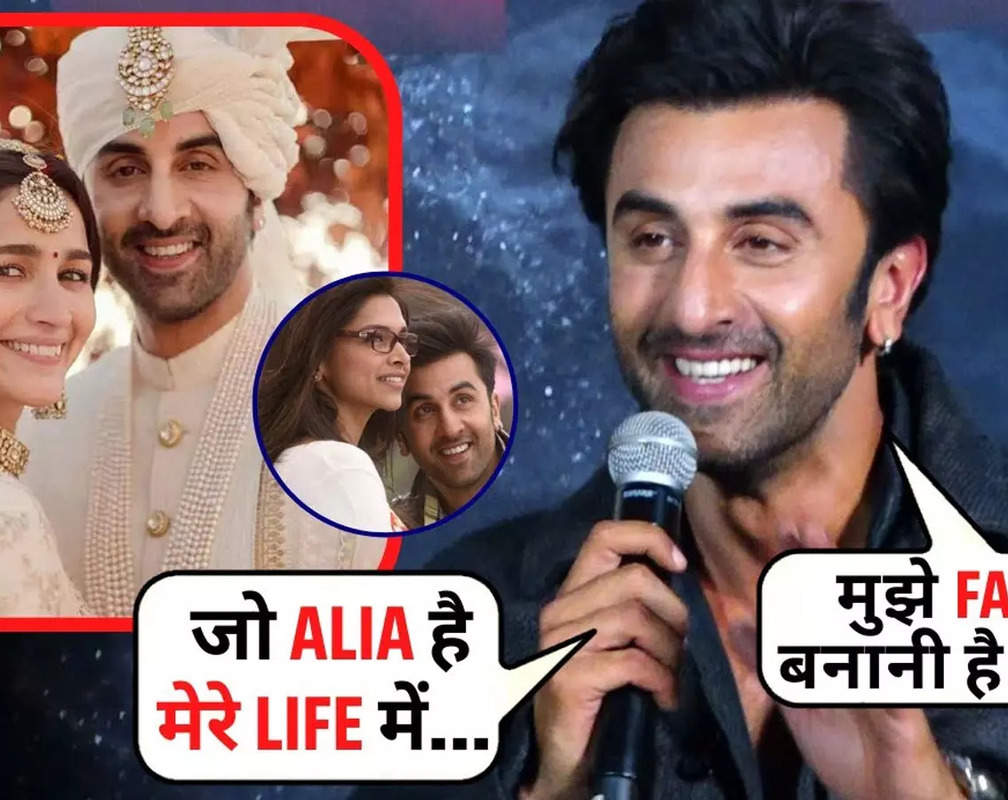 
'Happy with tadka in dal chawal’: Ranbir Kapoor blushes as he praises wife Alia Bhatt but it has a Deepika Padukone connection
