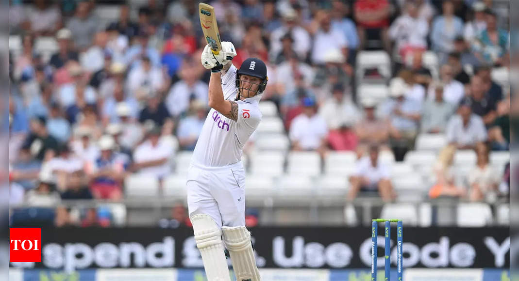 England skipper Ben Stokes becomes third batter to smash 100 sixes in Test cricket | Cricket News – Times of India
