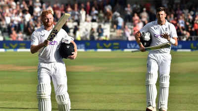3rd Test, Day 2: Brilliant Jonny Bairstow and unlikely hero Jamie Overton rescue England first innings