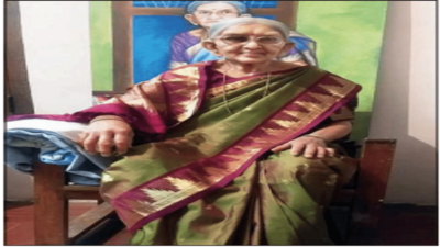 Man Pays Tribute To Mom With Life-size Statue | Bengaluru News – Times of India