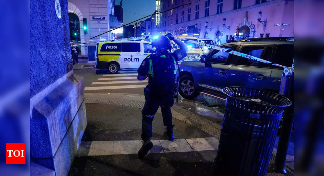2 people have been killed, more than dozen injured in a mass shooting in Oslo: Norway police – Times of India