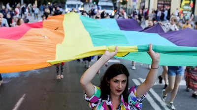 Polish, Ukrainian LGBT+ parades unite in Warsaw