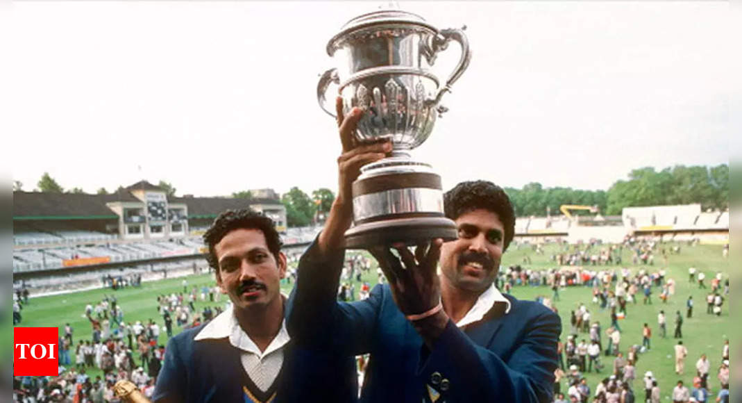 They couldn’t accept the fact that they had lost to us, some of them came to our dressing room later with champagne bottles: Mohinder Amarnath recalls India’s win vs WI in 1983 WC final | Cricket News – Times of India