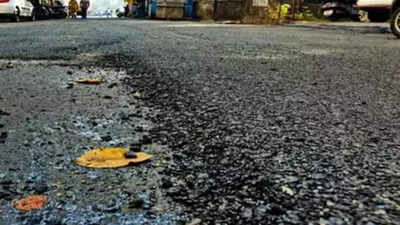 Road rebuilt for PM Narendra Modi's Bengaluru visit chips off in a week
