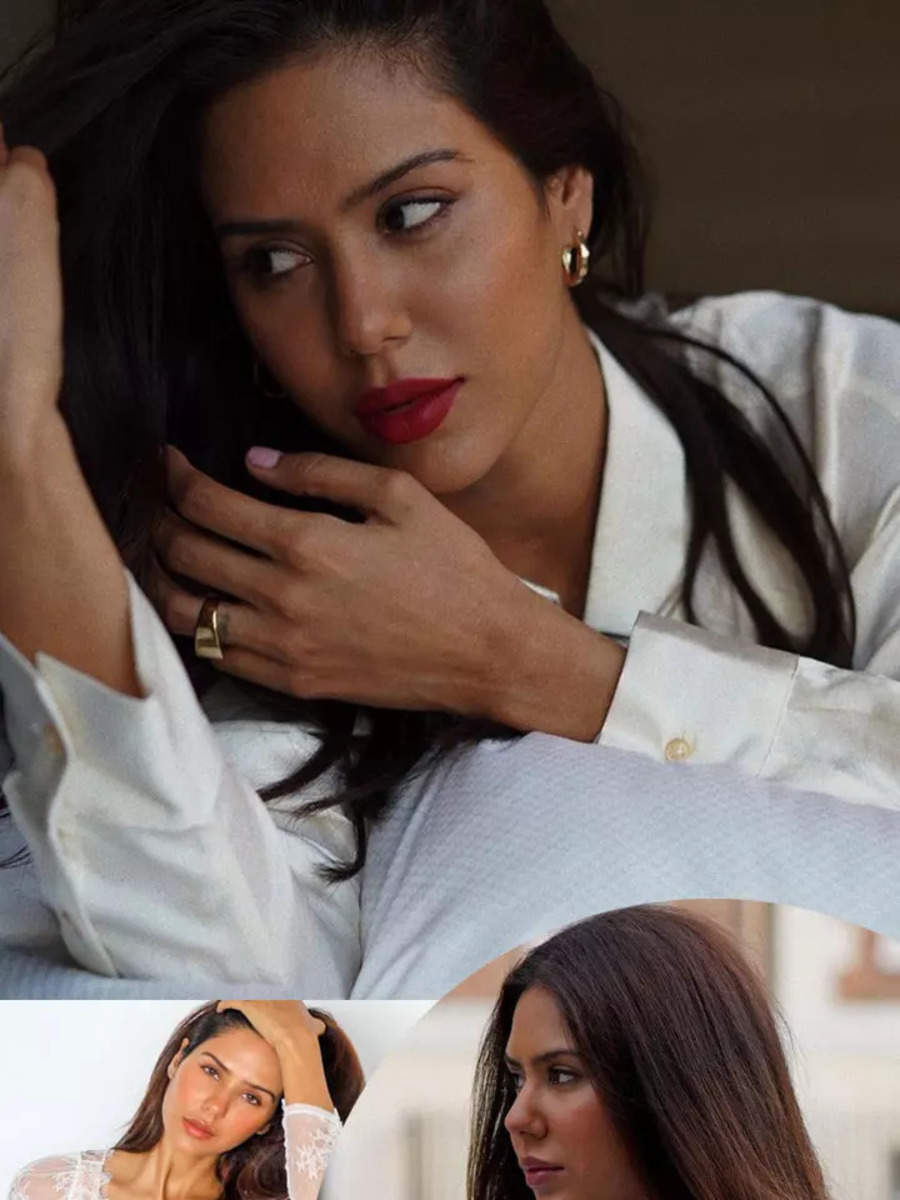 Sonam Bajwa's pics in white attires