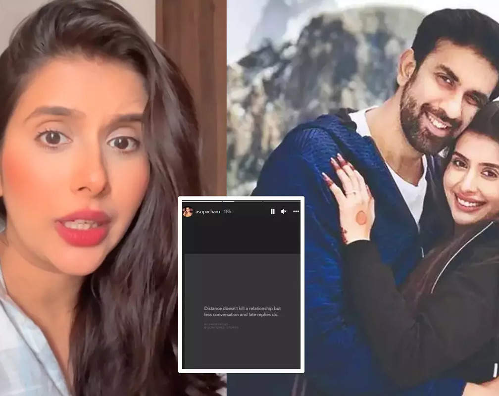 
Amidst her divorce rumours with Sushmita Sen's brother Rajeev Sen, TV actress Charu Asopa drops cryptic post about what kills a relationship
