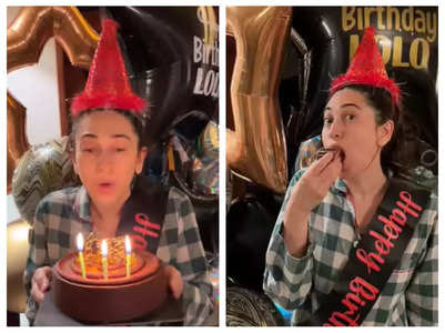 Karisma offers a glimpse of her b'day bash