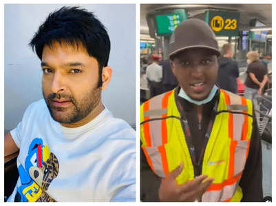 Kapil meets a Canadian fan at Vancouver airport