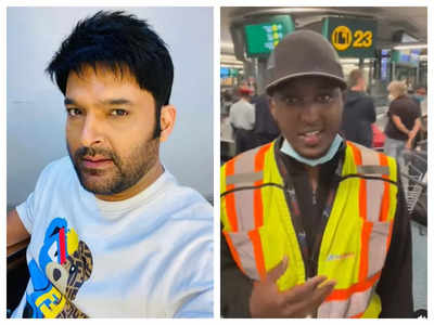 Kapil Sharma meets a Canadian fan at Vancouver airport who came rushing to him; the former says 'You made my day'
