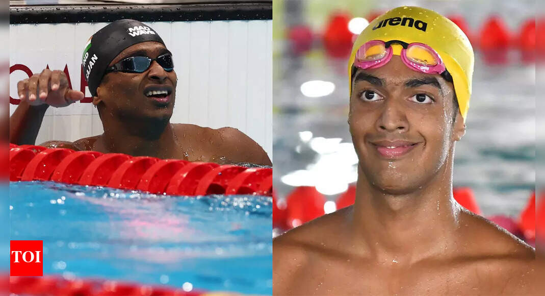 Sajan Prakash, Srihari Nataraj to spearhead Indian swimming campaign in CWG | More sports News – Times of India