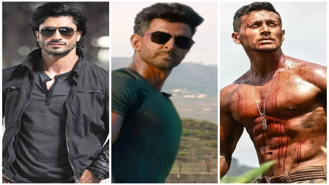 Tiger Shroff Vs Hrithik Roshan Vs Vidyut Jamwal: Which Actor Has The  Perfect V-shaped Physique? Choose Now