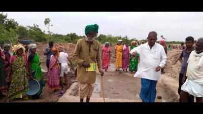 MGNREGS helps leprosy patient lead independent life