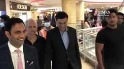 Viswanathan Anand at store launch in Chennai
