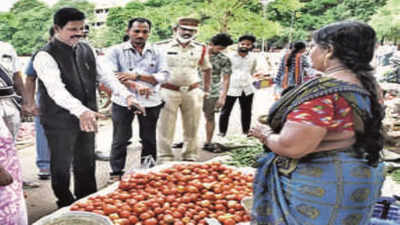 Vijayawada: Rythu bazaars almost complete at four spots