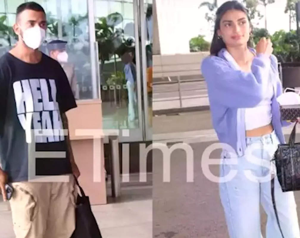 
Athiya Shetty accompanies boyfriend and cricketer KL Rahul for his surgery in Germany
