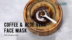 3 face masks to prepare with Coffee