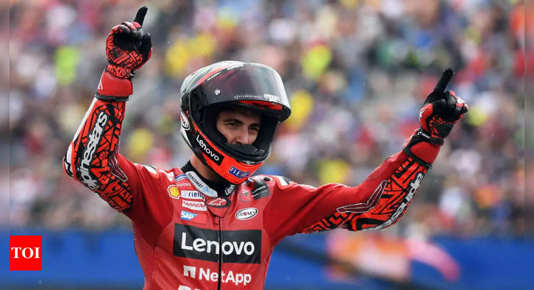 Bagnaia cruises to Dutch MotoGP win as Quartararo crashes twice | Racing News