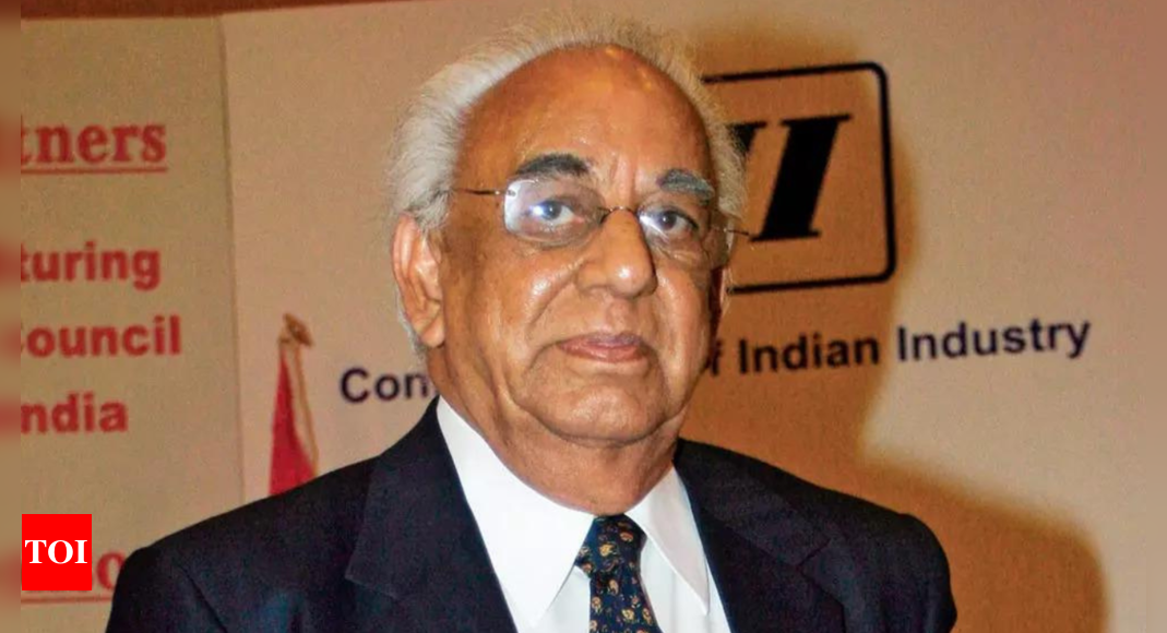 Former SAIL chairman V Krishnamurthy passes away at 97 – Times of India