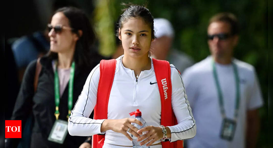 Home favourite Raducanu relishing Centre Court debut at Wimbledon | Tennis News – Times of India