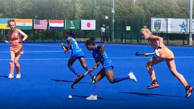 Indian junior women's hockey team loses 1-4 to Netherlands in U-23 5 Nations tournament final