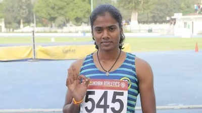 Dhanalakshmi becomes third fastest Indian woman in 200m