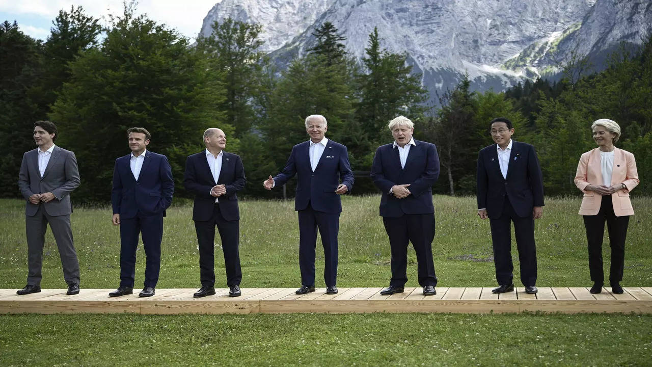 G7 leaders mock Putin in jokes about stripping off – Times of India