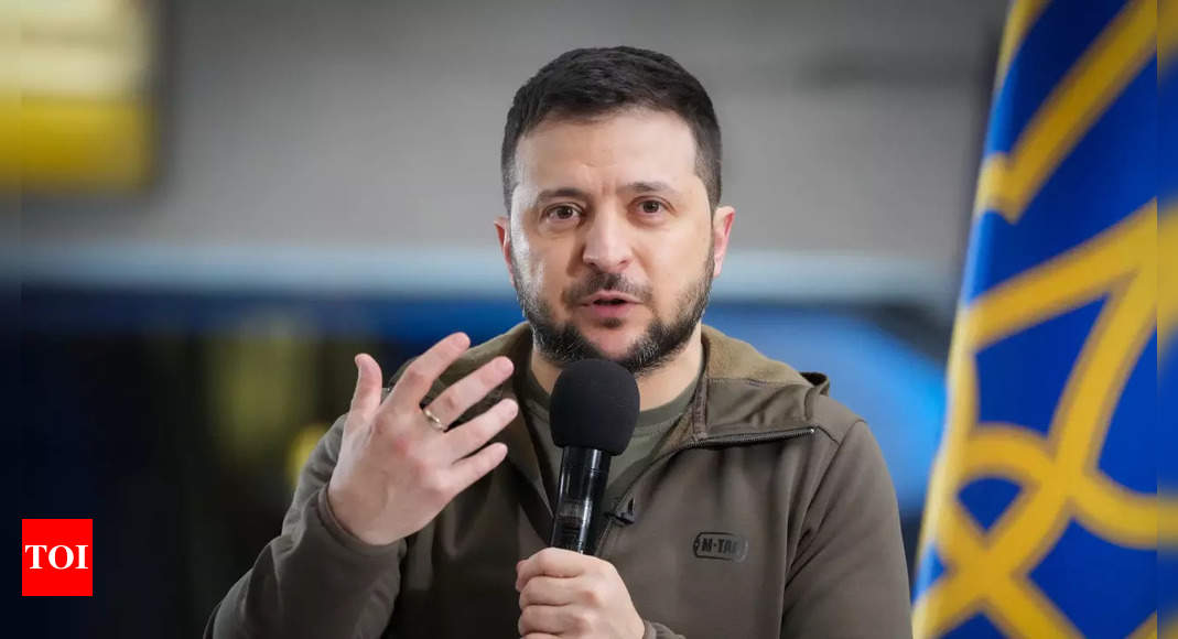 Zelenskyy to press G7 for more help as war rages – Times of India