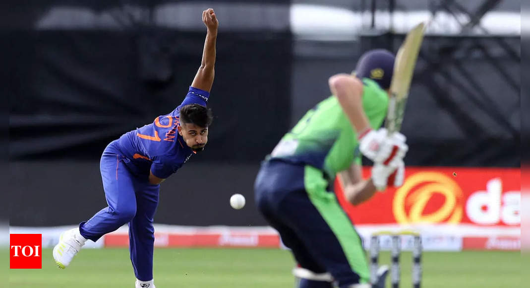 India vs Ireland 2022: Hardik Pandya backs Umran Malik after an average debut | Cricket News – Times of India