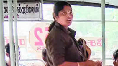 Namakkal gets first lady government bus conductor