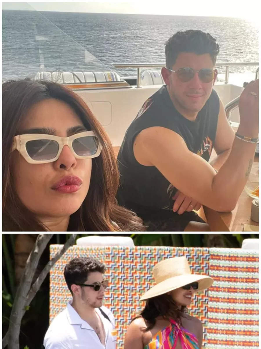 Priyanka Chopra And Nick Jonas Postcard Perfect Vacation Moments