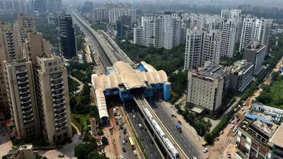 Gurugram: Gurugram: Metro Extension Project To Cyber City May Not Start ...