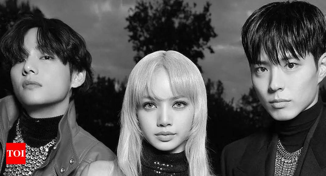 BTS V, BLACKPINK Lisa, & Park Bo Gum Make Jaws Drop at Celine's