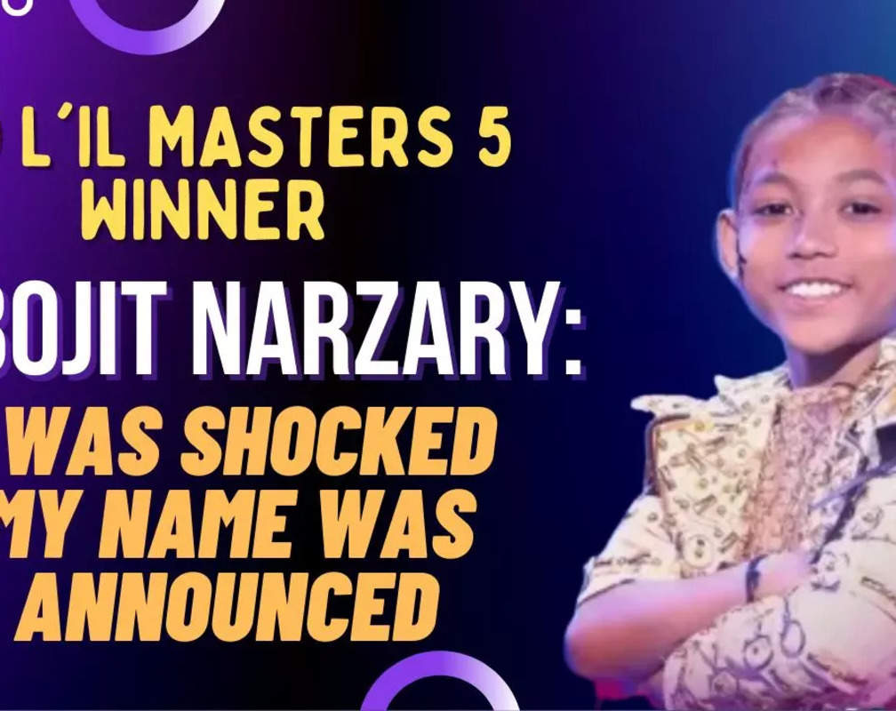 
DID L'il Masters 5 winner Nobojit Narzary: My father is not upset with me anymore
