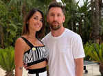 Romantic pictures of Lionel Messi with wife Antonela Roccuzzo ​