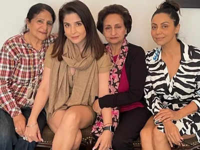 Gauri Khan and Maheep Kapoor celebrate their 'Friendship over generations' with their moms in London
