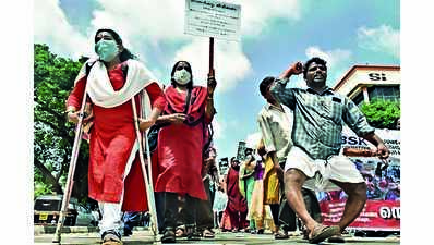 Kerala: Deprived of jobs, disabled persons stage indefinite stir