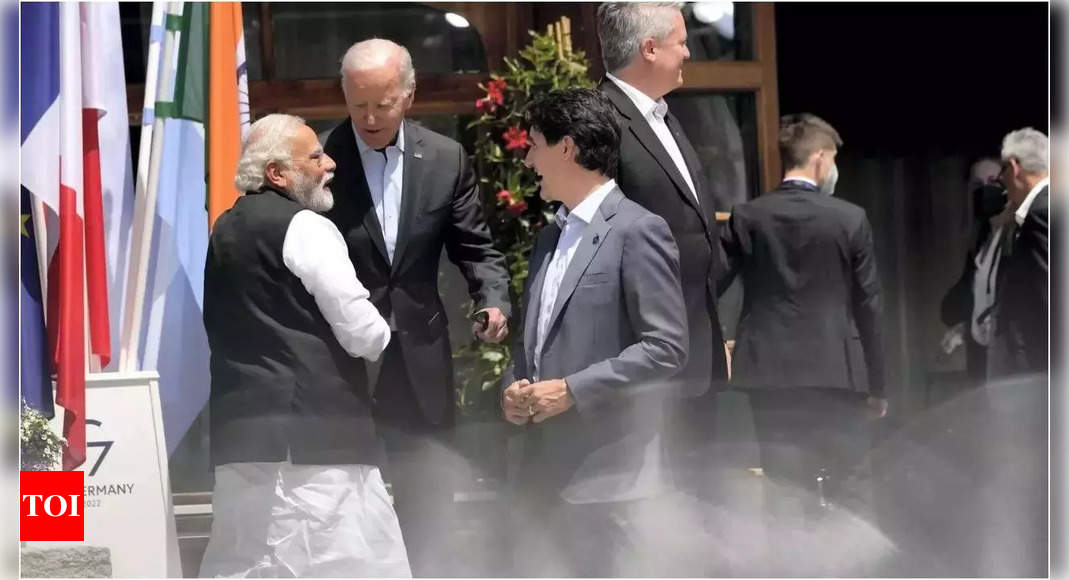 Even as G7 escalates pressure on Russia, PM Modi says talks only way out | India News – Times of India